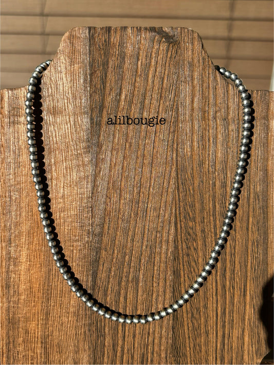 4mm Pearl Necklace