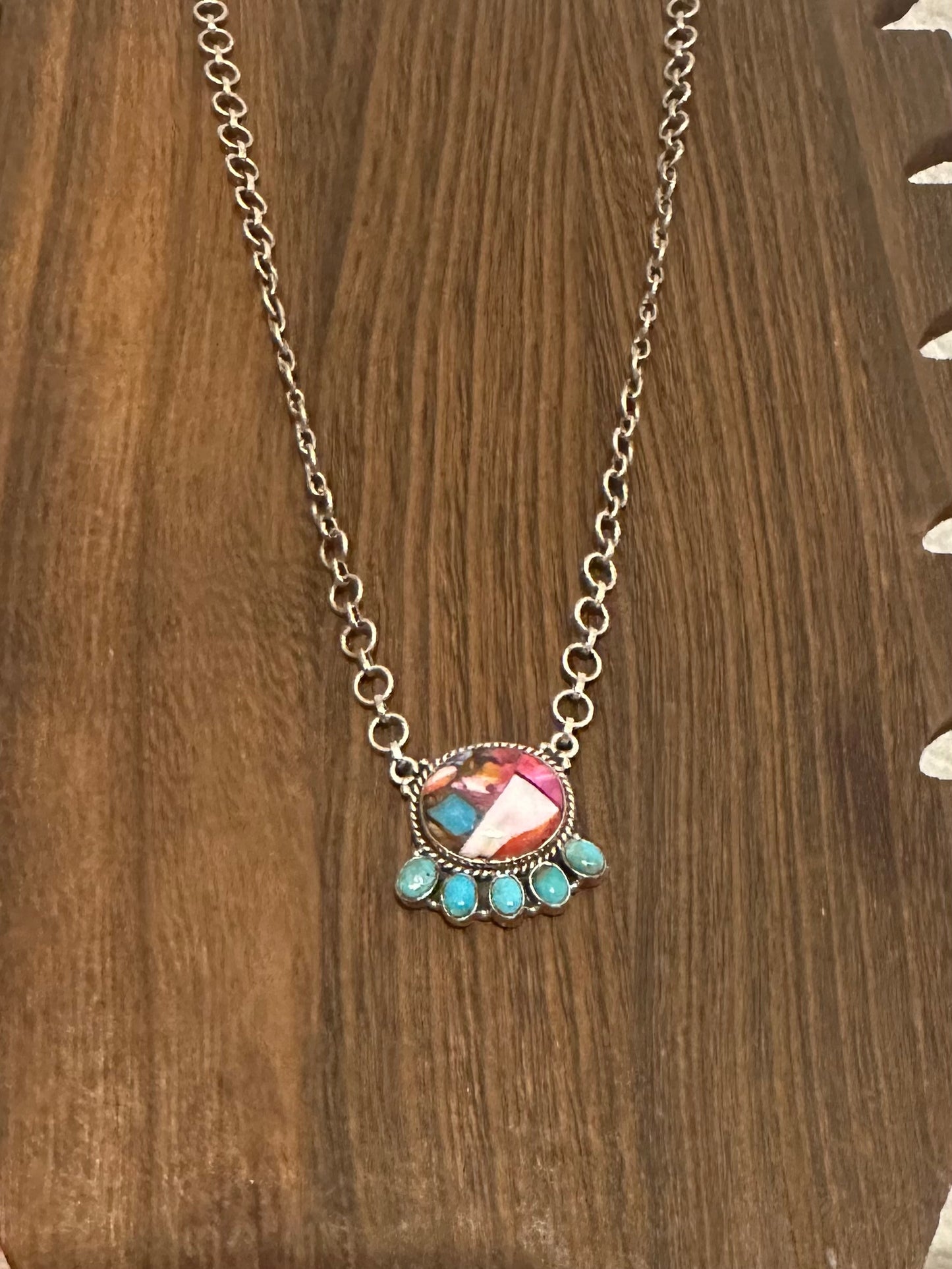 Pink Dream and Turquoise