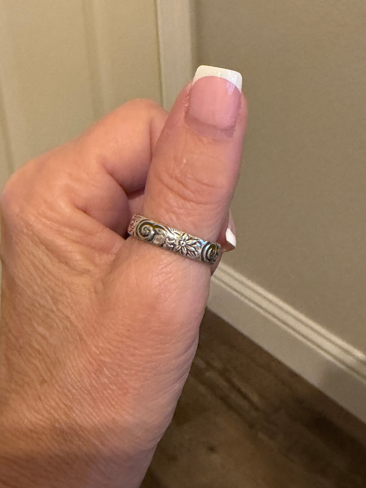 Stamped band