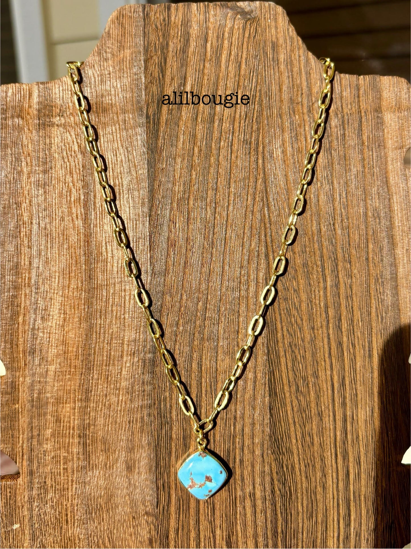 Golden Hills Gold Plated Necklace